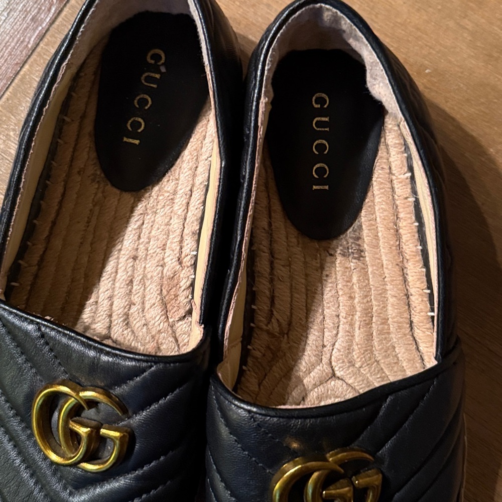Authentic Gucci Espadrille Flats U.S. size 10 (Euro 41) - Picture 5 of 6